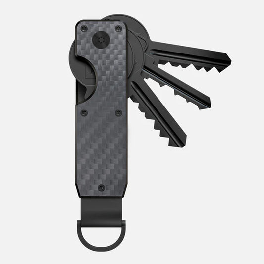 Key case Organizer Compact Metal Holder Minimalist nnovative Keyholder KeyChain for Secures 1-5 Keys